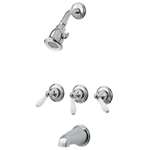 3 Handle Tub and Shower Trim *pfirst Cp/Whpo