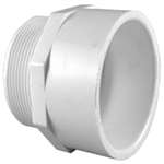 2-1/2 PVC Schedule 40 Slip X Male Adapter