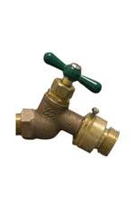 Not For Potable Use 1/2 MIP Hose Bibb With Backflow Preventer