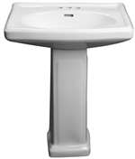 25-3/8 X 19-7/10 8 Center Lavatory Only White