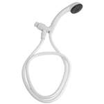 1 Function Hand Shower With Bracket White