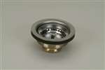 Standard Stainless Steel Basket Strainer With Brass Nuts