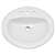 20 X 17 8 Center Vitreous China Drop In Lavatory Biscuit