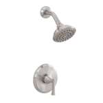 2.0 GPM 1 Handle Lever Shower Faucet Trim Brushed Nickel