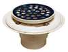 2 - 3 PVC Tile Shower Drain With Stainless Steel Strainer