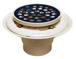 2 - 3 PVC Tile Shower Drain With Stainless Steel Strainer