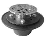 2 IPS Cast Iron Drain With Round TOP