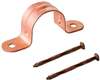 1/2 2 Hole Copper Clad Tube STRP With Nail