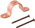 3/4 2 Hole Copper Clad Tube STRP With Nail