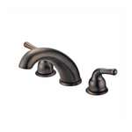 2 Handle Lever Three Piece Roman Tub Faucet Oil Rubbed Bronze Willow