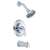 Ccy 2.0 1 Handle 2.0 Lever Tub and Shower Trim Polished Chrome