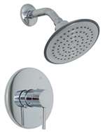 Ccy 1.75 GPM 1 Handle Lever Shower Faucet Trim