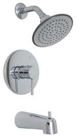 Ccy 1.75 GPM 1 Handle Lever Tub and Shower Faucet Trim