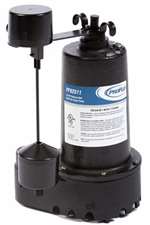 1/2 HP Cast Iron Sump Pump Side Discharge