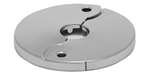 3/8 IPS Floor / Ceiling Plate Polished Chrome
