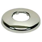 1-1/4 OD Plastic Escutcheon Polished Chrome