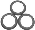 1-1/4 Silver TPR Washer 10 Pack
