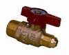 1/2 X 3/8 Male x Flare Lever Handle GAS Ball Valve