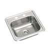 15 X 15 One Hole 5.5 23 Gauge Stainless Steel Bar Sink
