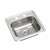 15 X 15 Two Hole 5.5 23 Gauge Stainless Steel Bar Sink