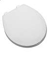 Round Front Closet Seat Extra Heavy Plastic With Ec Biscuit