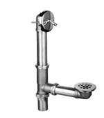 Waste & Overflow 17 Gauge Trip Lever Chrome Plated 18-24