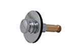 Waste & Overflow PP Stopper Only 3/8 Chrome Plated