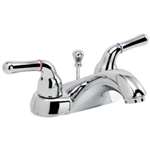 Lead Law Compliant 1.5 GPM 2 Handle 4 Lavatory Polished Chrome Willow