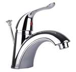 Lead Law Compliant 1 Handle 1.5 Lavatory Faucet With Pop Up Polished Chrome