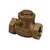 Lead Law Compliant 1-1/4 Brass 125# Threaded Swing Check Valve