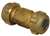 Lead Law Compliant 3/8 X 3 Brass IPS Compression Coupling