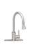 Ccy Lead Law Compliant 1.8 1 Handle Kitchen Faucet With Pull Down Brushed Nickel