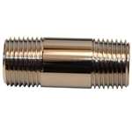 Lead Law Compliant 3/8 X 4 Chrome Brass Nipple