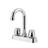 Lead Law Compliant 1.75 GPM 2 Handle Bar Faucet *pfirst Polished Chrome
