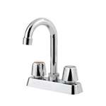 Lead Law Compliant 1.75 GPM 2 Handle Bar Faucet *pfirst Polished Chrome
