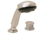 Roman Tub Diverter With Hand Shower Brushed Nickel