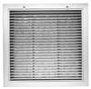 20 X 20 Fixed HB Filter Grill White