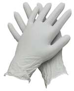 Disposable Industrial Latex Gloves 100 Box Medium