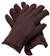 Lined Brown Jersey Gloves 90/10 Large