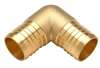 Lead Law Compliant 3/4 Barbed Brass 90 Elbow