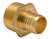 Lead Law Compliant 3/4 Barbed X 1/2 MPT Brass Adapter