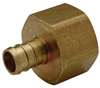 Lead Law Compliant 3/4 Barbed X 3/4 FPT Brass Adapter