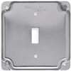 1/2 SQ Surface FIN Cover With 1 Toggle Switch