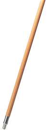 60 Wooded Broom Handle Metal Tip Lacquer