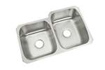 29X21 Double Bowl Undercounter Kitchen Sink *mcalli Stainless Steel