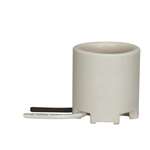 Porcelain L/KEY Socket With Bronze SHEL & BUSH