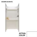 36 X 36 *VERITE Shower Wall White