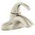 Lead Law Compliant 1.5 Gallons Per Minute 1 Handle Lever Lavatory Faucet Brushed Nickel