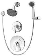 2.5 Gallons Per Minute *ELM Shower & Hand Shower UN