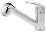 Lead Law Compliant 2.2 GPM 1 Handle Lever Kitchen Faucet IPS With